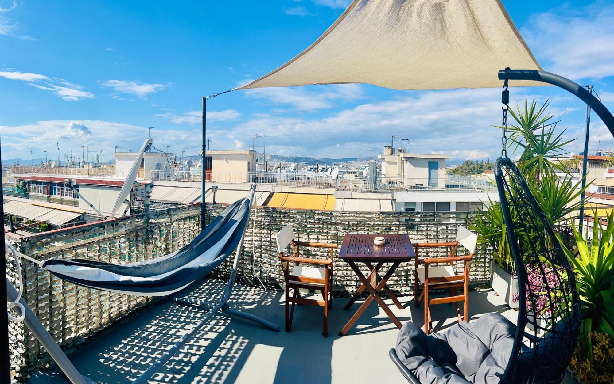 Olympus! Athens! Studio In The Sky!! 20' Walk To The Acropolis Eksteriør billede
